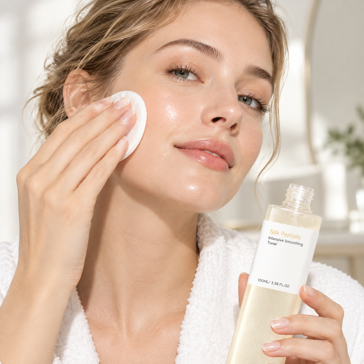 Smoothing Facial Toner, Refreshing Hydrating Daily Skin Care Lotion